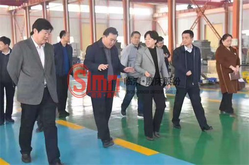 祁學蘭市長前來公司關懷